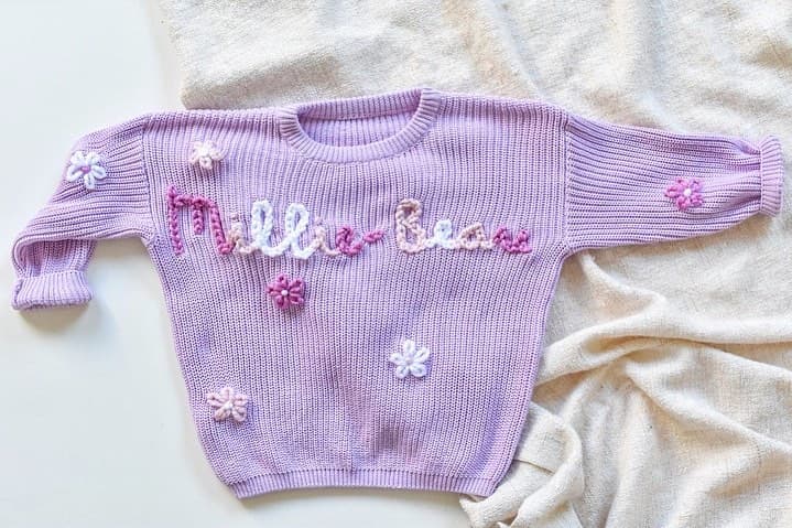 Productfoto van Flower power trui 3